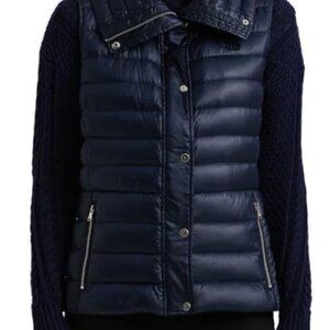 RALPH LAUREN Lauren Puffer Vest In Dark Navy Size M NEW With Tags